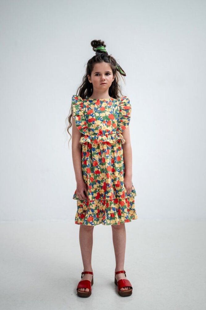 Repose 49. swirl dress wild flower