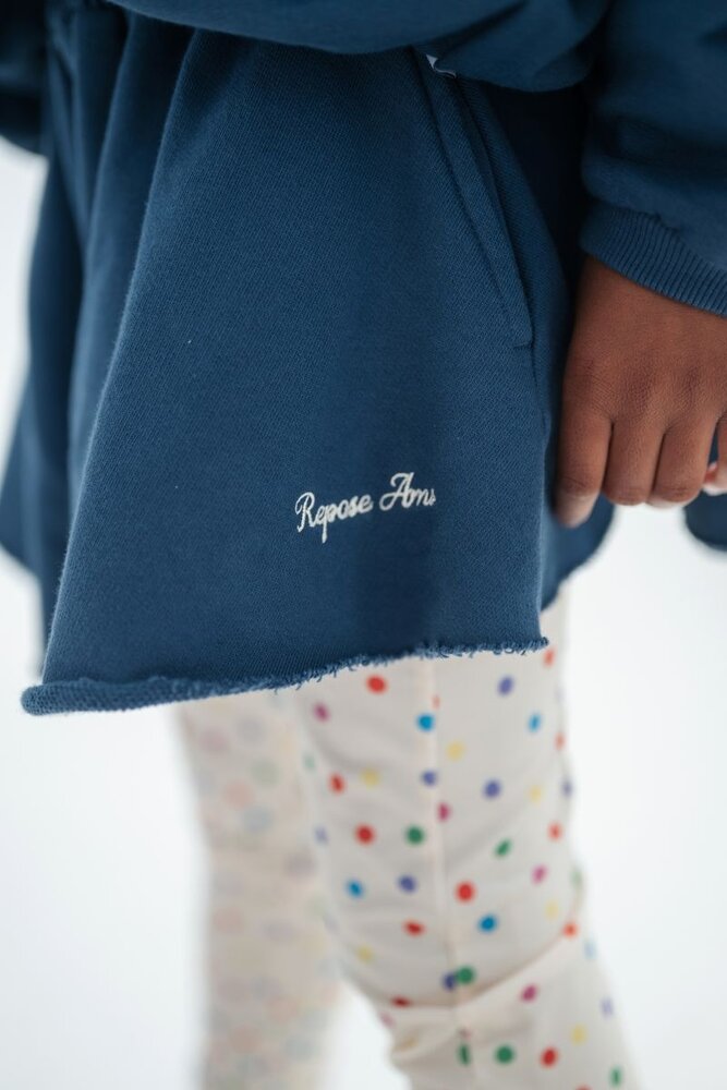 Repose 35. butterfly short deep sea blue