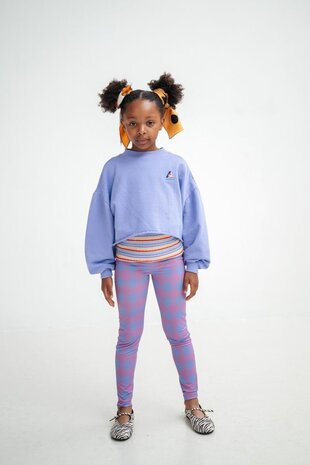 Repose cropped sweater lila