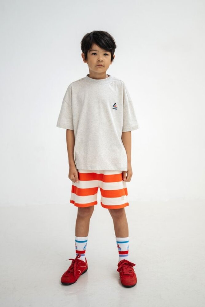 Repose 55. tee shirt grey melange Repose 55. tee shirt grey melange