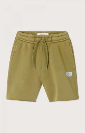 American Vintage groene short Izubird met logo