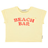 Piupiuchick T’shirt | light yellow w/ "beach bar" print