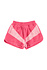 Shorts | pink w/ white stripes print