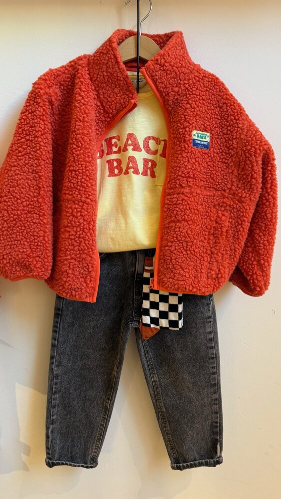 American Vintage  teddy jas Hoktown oranje