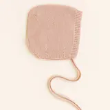Hvid Bonnet NEWBORN - Apricot Hvid Bonnet NEWBORN - Apricot