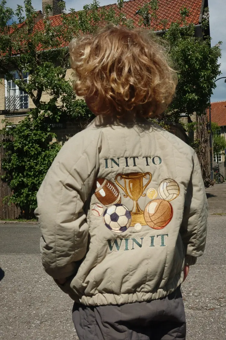 Konges Slojd Juno bomber jas Laurel Oak In It To Win It