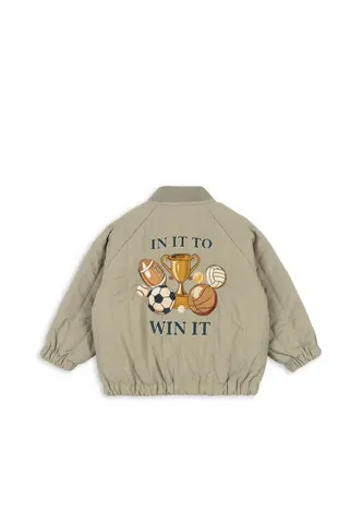 Konges Slojd Juno Bomber Jacket Laurel Oak In It To Win It Konges Slojd Juno Bomber Jacket Laurel Oak In It To Win It