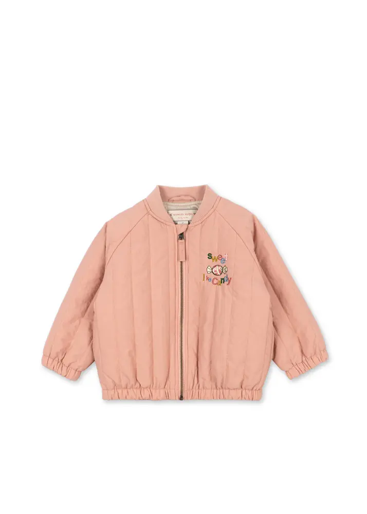 Konges Slojd Juno Bomber Jacket Cameo Brown Candy