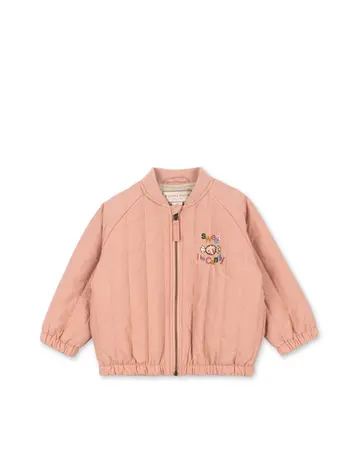 Konges Slojd Juno Bomber Jacket Cameo Brown Candy