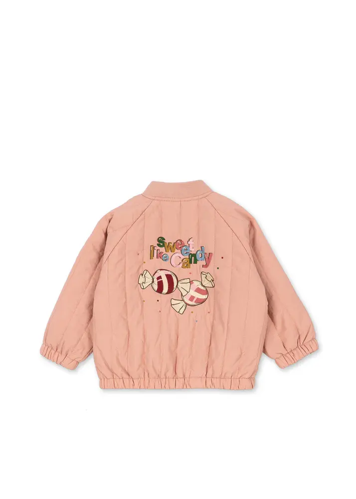 Konges Slojd Juno roze bomberjas Cameo Brown Candy Konges Slojd Juno roze bomberjas Cameo Brown Candy