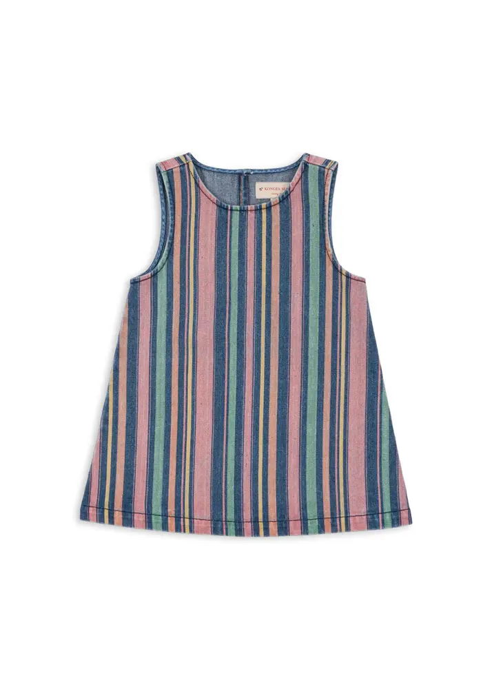 Konges Slojd Magot denim jurk met streepjes
