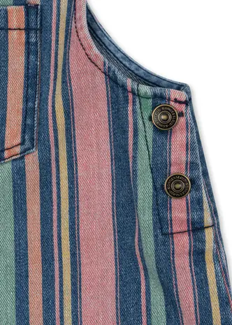 Konges Slojd Magot Overall Pants Gots Miami Stripe Konges Slojd Magot Overall Pants Gots Miami Stripe