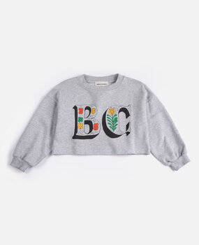 Bobo Choses Spring Letters cropped sweatshirt