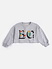 Spring Letters cropped sweatshirt
