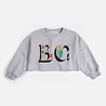 Bobo Choses Spring Letters cropped sweatshirt
