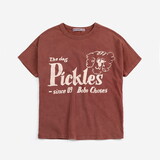 Bobo Choses Pickles The Dog T-shirt Brown