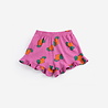Bobo Choses Tangerine all over ruffled shorts - korte broek
