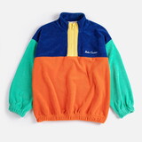 Bobo Choses Bobo Choses color block zipped sweatshirt