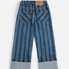 Bobo Choses Pickles The Dog Striped denim pants