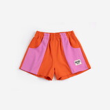 Bobo Choses Bobo Choses color Block woven shorts