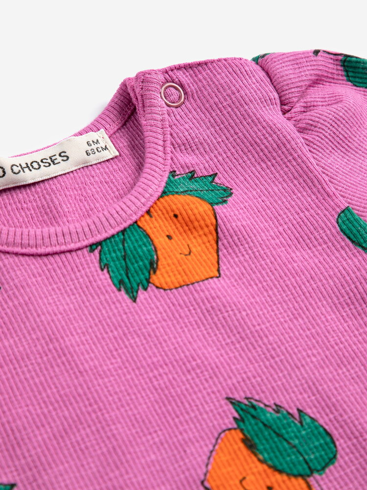 Bobo Choses Tangerine all over T-shirt