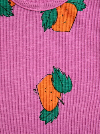 Bobo Choses t-shirt voor baby's Tangerine all over