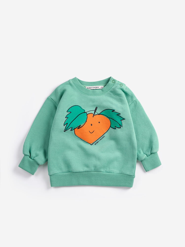 Bobo Choses Tangerine sweatshirt
