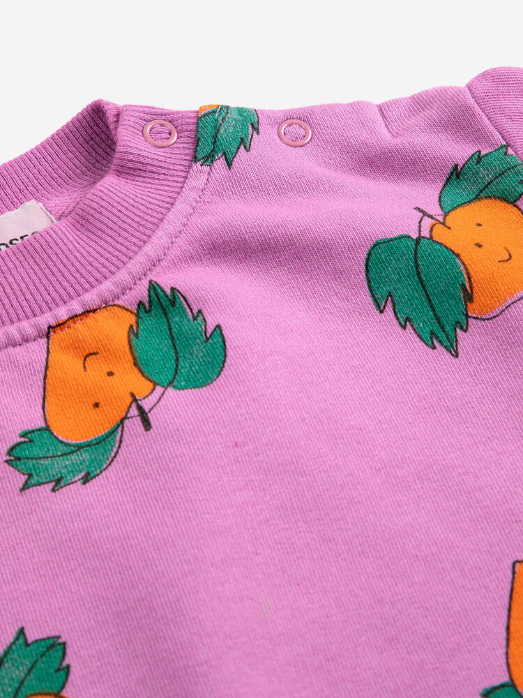 Bobo Choses Tangerine all over sweatshirt