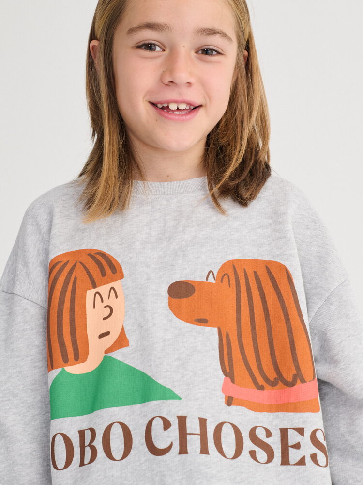 Bobo Choses Friends In A Pickle sweatshirt