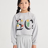 Bobo Choses Spring Letters cropped sweatshirt