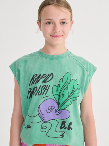 Bobo Choses Rapid Radish sleeveless T-shirt