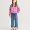 Bobo Choses Pickles The Dog Striped denim pants