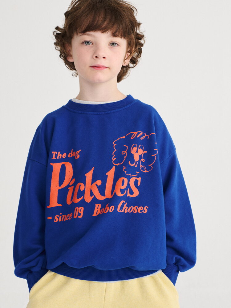Bobo Choses Pickles The Dog sweatshirt
