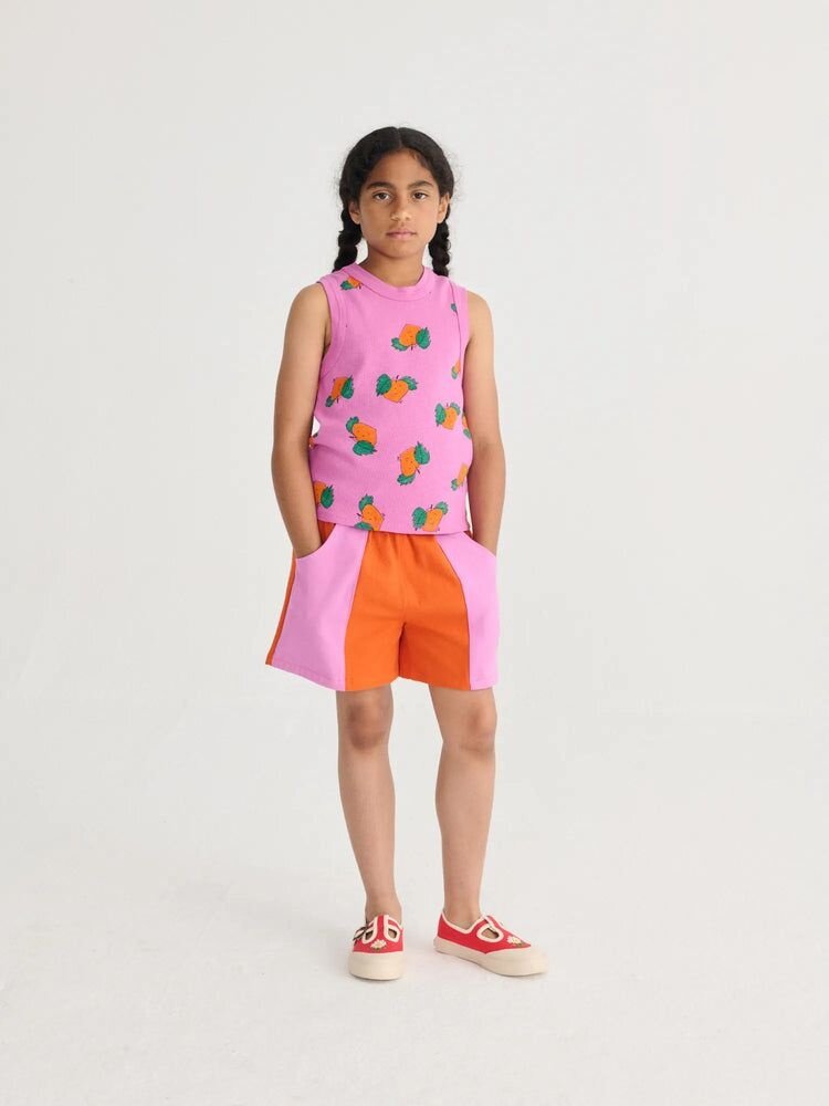 Bobo Choses Bobo Choses color Block woven shorts
