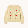 Tiny Cottons Mini Cherries Sweater dusty yellow