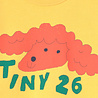 Tiny Cottons Red Dog Graphic Sweatshirt soft yellow