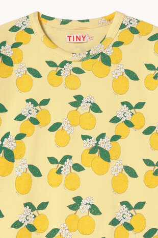Tiny Cottons Oranges Rib Tee mellow yellow