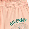 Tiny Cottons Giverny Graphic Smocked Shorts wild rose