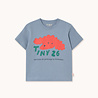 Tiny Cottons Red Dog Graphic Tee grey