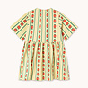 Tiny Cottons Rose Pattern Dress dusty yellow