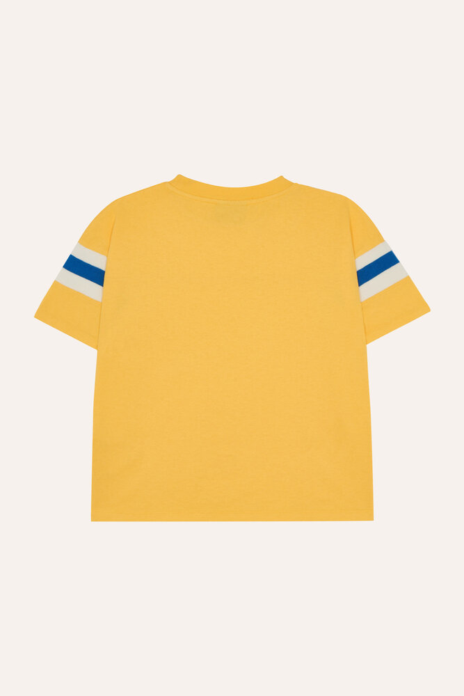 The Campamento Bicolor Bands Yellow Tshirt