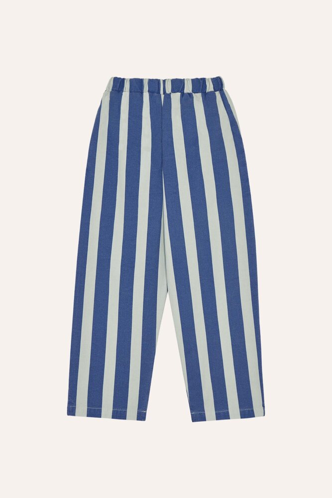 The Campamento broek met blauw/witte strepen
