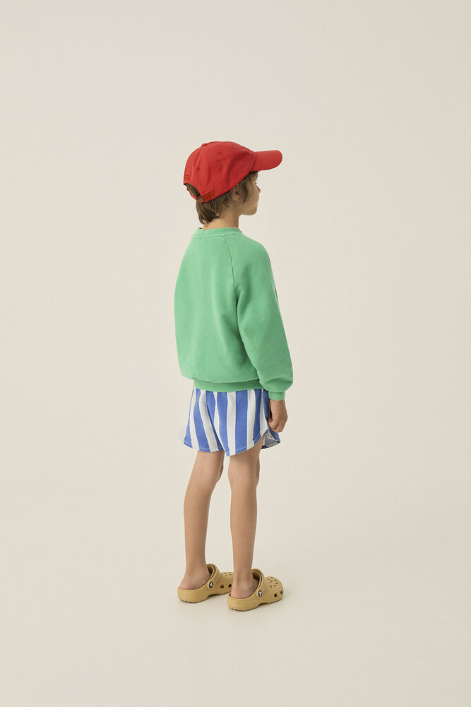 The Campamento korte broek met streepjes