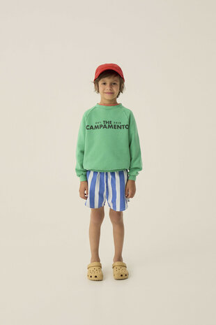 The Campamento korte broek met streepjes