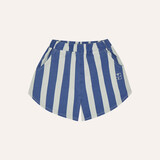 The Campamento Blue Stripes Washed Shorts
