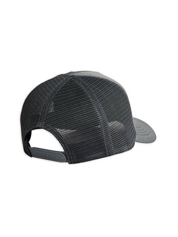 Mini Rodini grijze cap - The milky way emb trucker cap grey