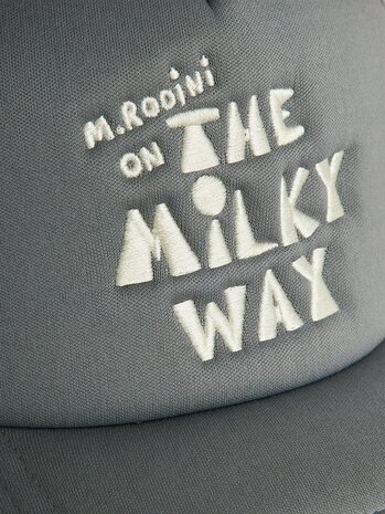 Mini Rodini The milky way emb trucker cap grey Mini Rodini The milky way emb trucker cap grey