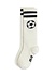 Football knee-high socks off white