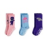 Mini Rodini Planet 3-pack anti-slip socks Mini Rodini Planet 3-pack anti-slip socks