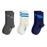 Mini Rodini Planet 3-pack socks multi